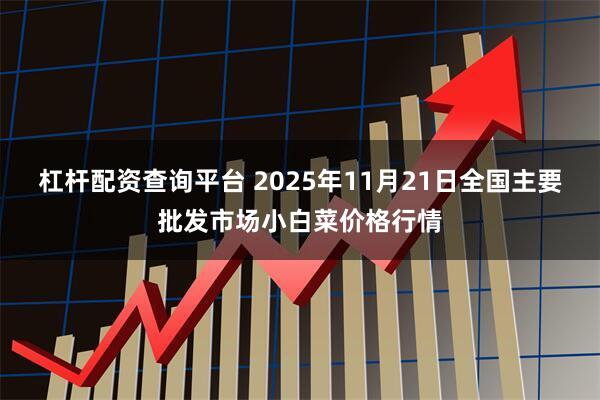 杠杆配资查询平台 2025年11月21日全国主要批发市场小白菜价格行情